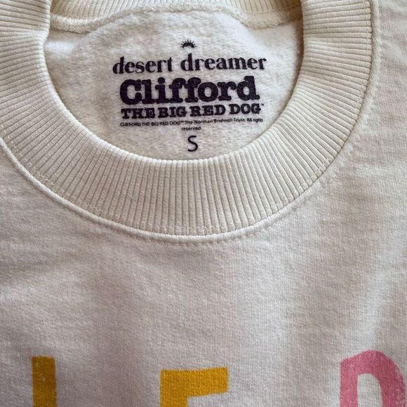 Urban outfitter Clifford crew sweater size small m5 - Picture 5 of 5